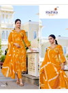 Siri Vol 5 By Radhika Rayon Embroidery Work Kurti With Bottom Dupatta Online Wholesale